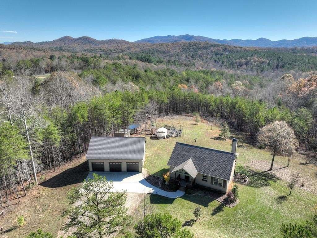 6.276 Acres of Residential Land with Home for Sale in Blairsville, Georgia