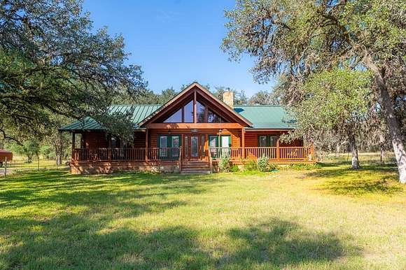 21.08 Acres of Recreational Land with Home for Sale in Leakey, Texas