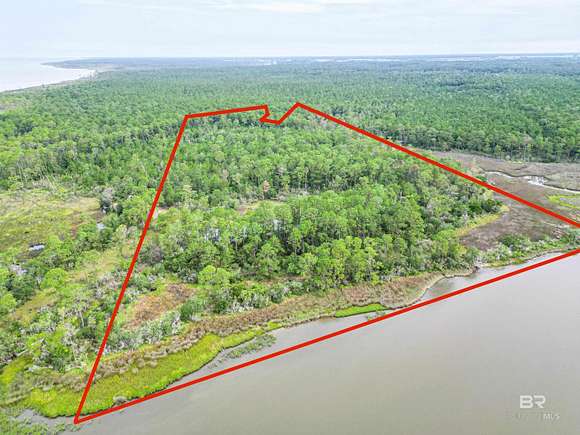 44.45 Acres of Land for Sale in Bon Secour, Alabama