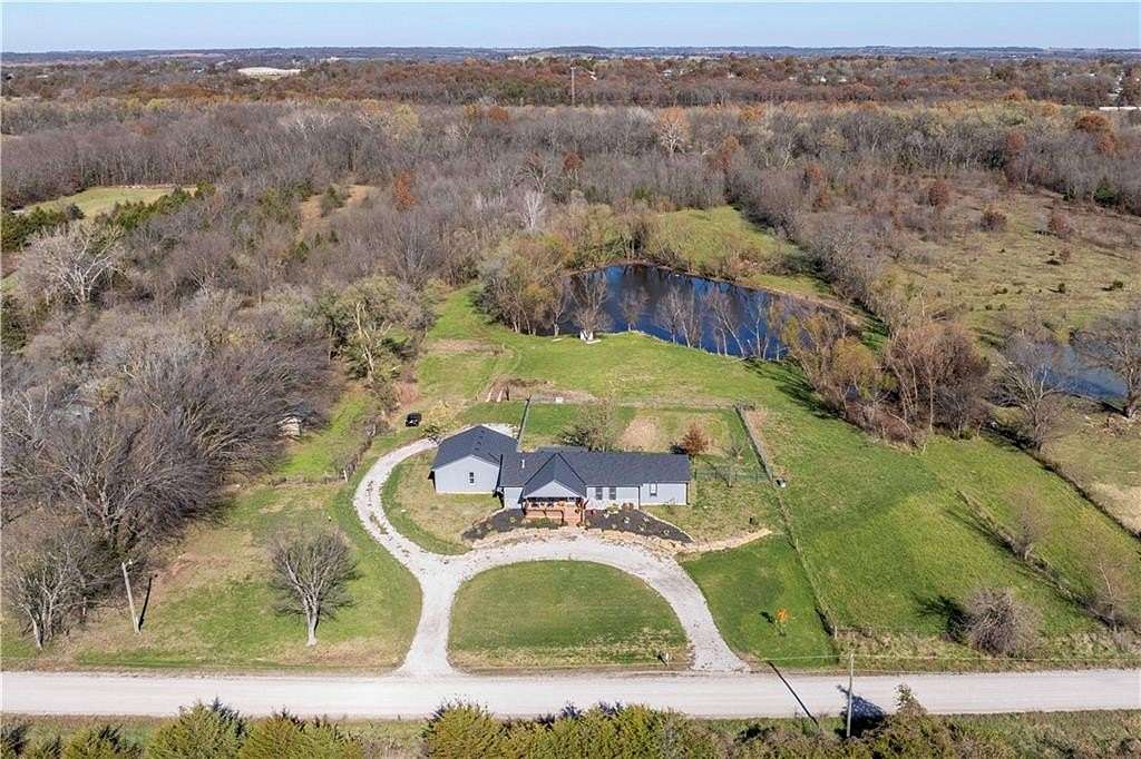 22.6 Acres of Land with Home for Sale in Osawatomie, Kansas