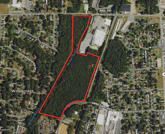 27.07 Acres of Recreational Land for Sale in Lexington, North Carolina