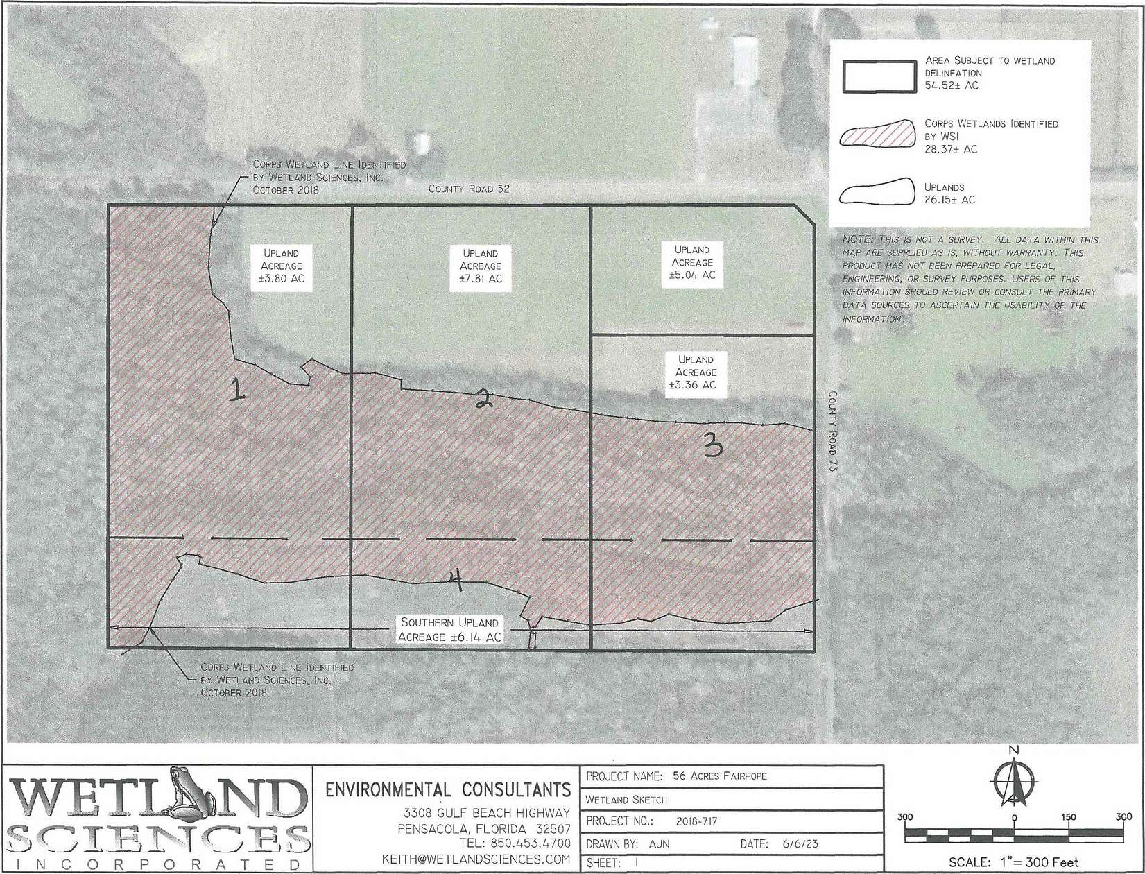 7.8 Acres of Land for Sale in Summerdale, Alabama