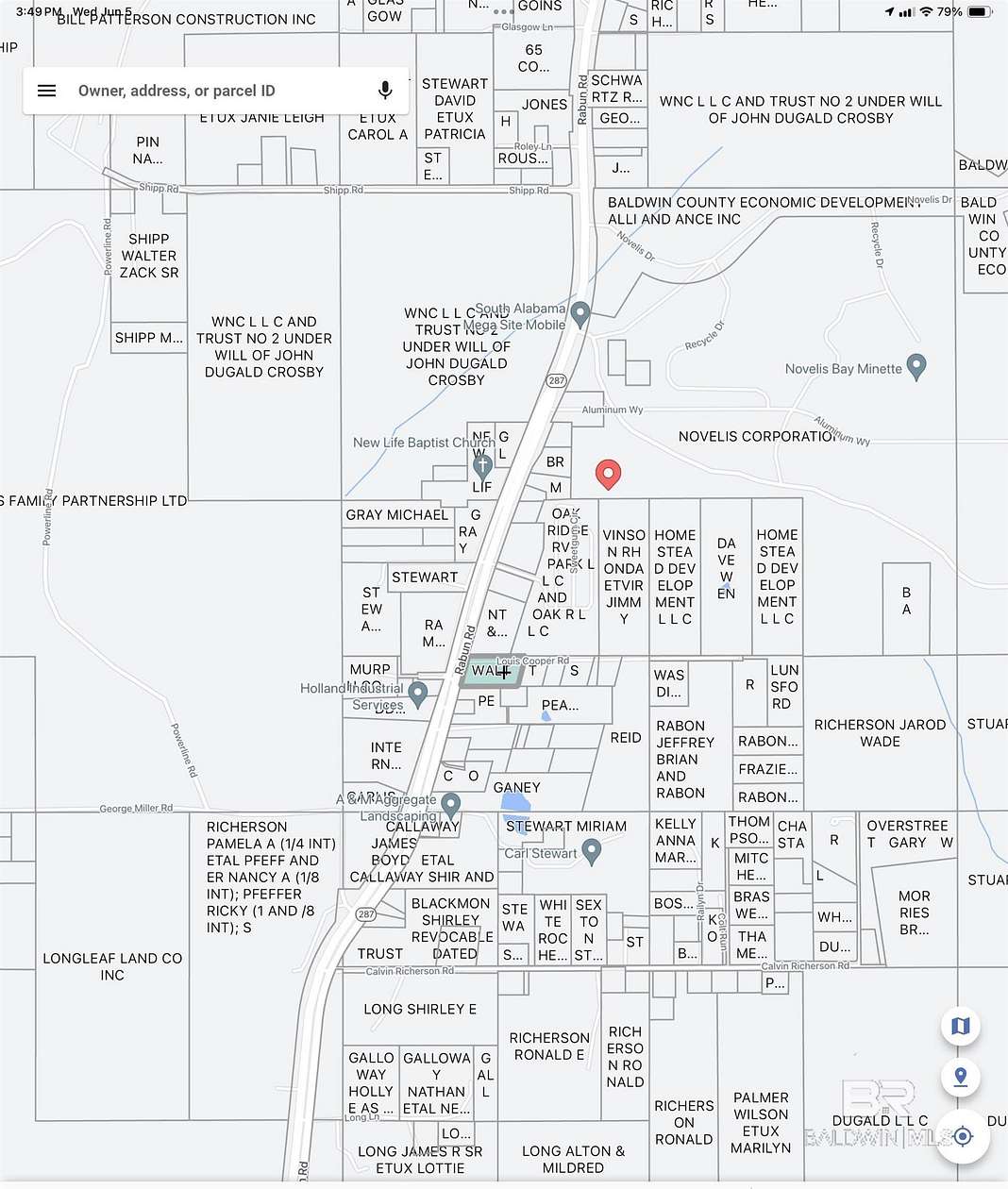 2.846 Acres of Commercial Land for Sale in Bay Minette, Alabama