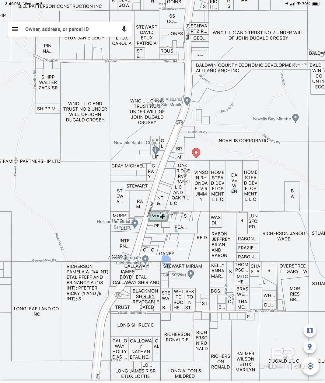 2.85 Acres of Commercial Land for Sale in Bay Minette, Alabama