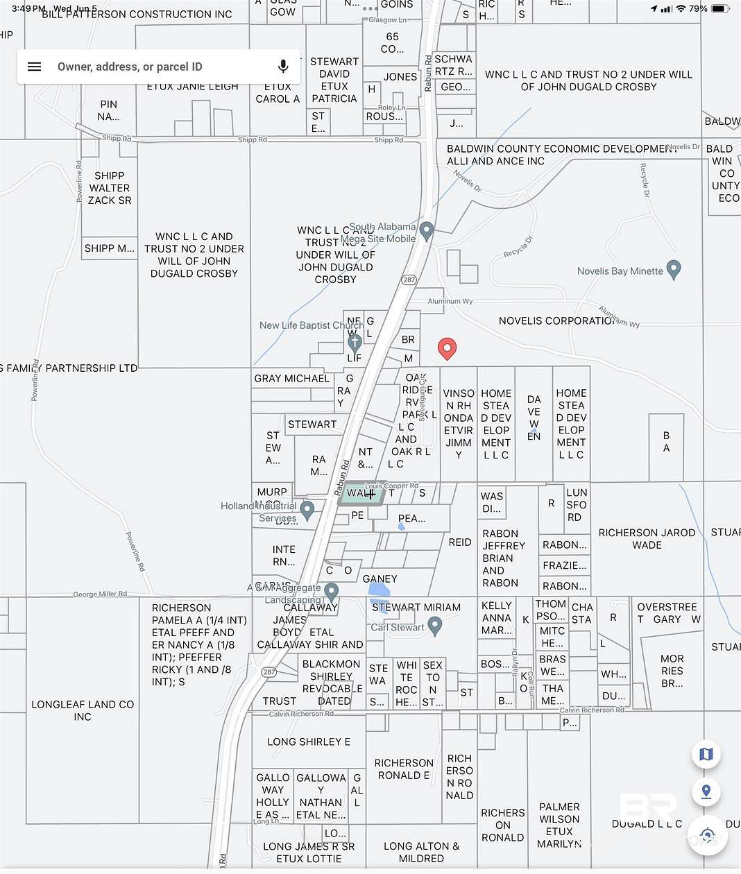2.85 Acres of Commercial Land for Sale in Bay Minette, Alabama