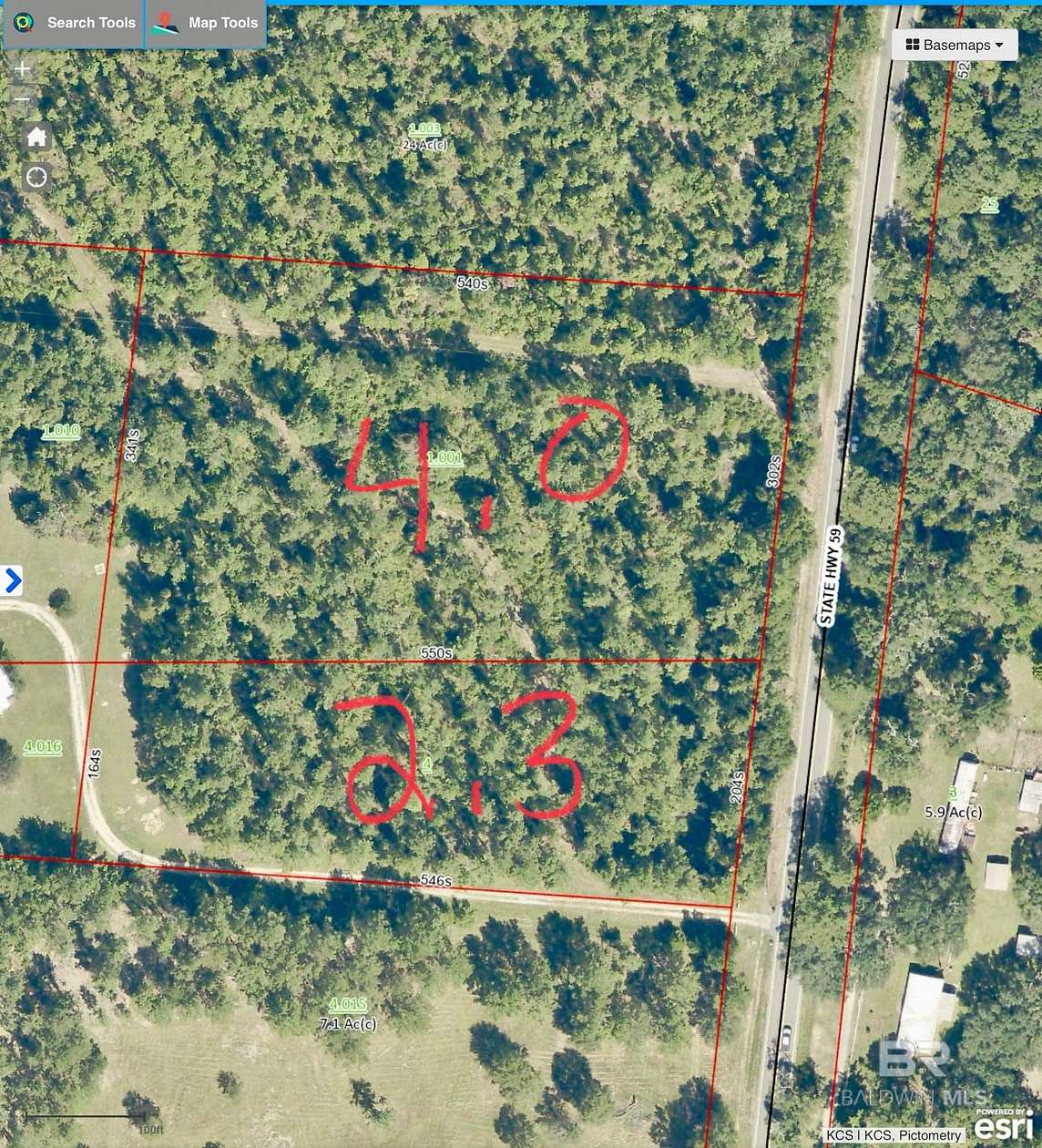 6.3 Acres of Residential Land for Sale in Stockton, Alabama