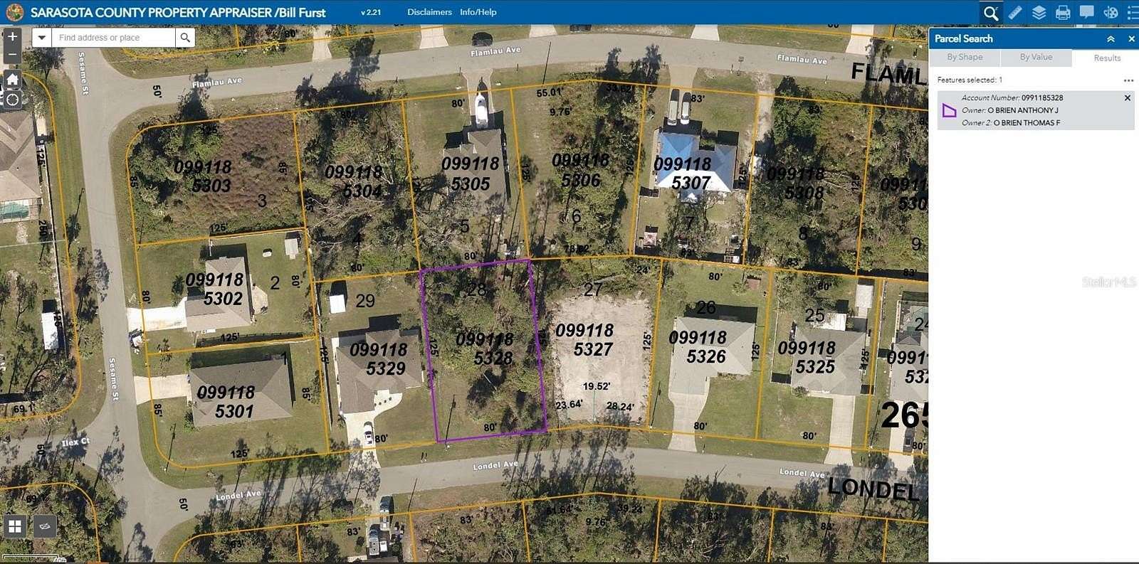 0.23 Acres of Land for Sale in North Port, Florida