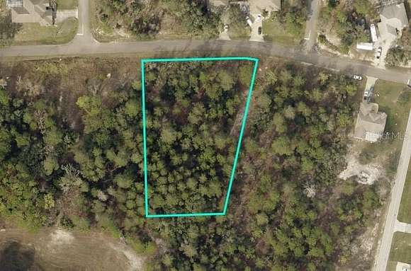 1.3 Acres of Residential Land for Sale in Brooksville, Florida