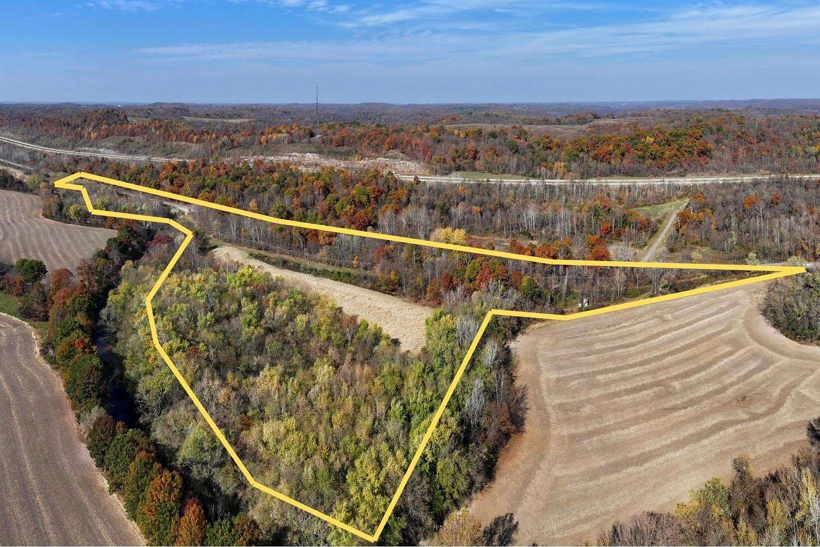 27.45 Acres of Recreational Land for Sale in Frazeysburg, Ohio