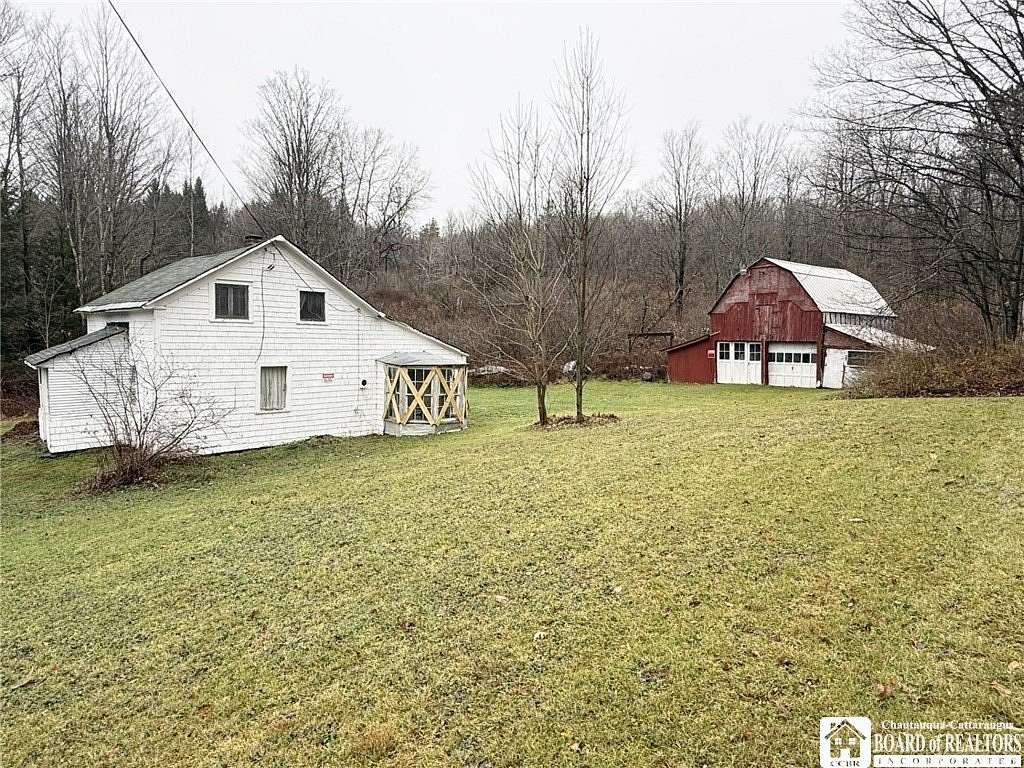 52 Acres of Recreational Land with Home for Sale in Ellery Town, New York