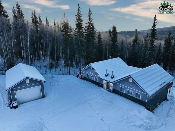 2.7 Acres of Residential Land with Home for Sale in Fairbanks, Alaska