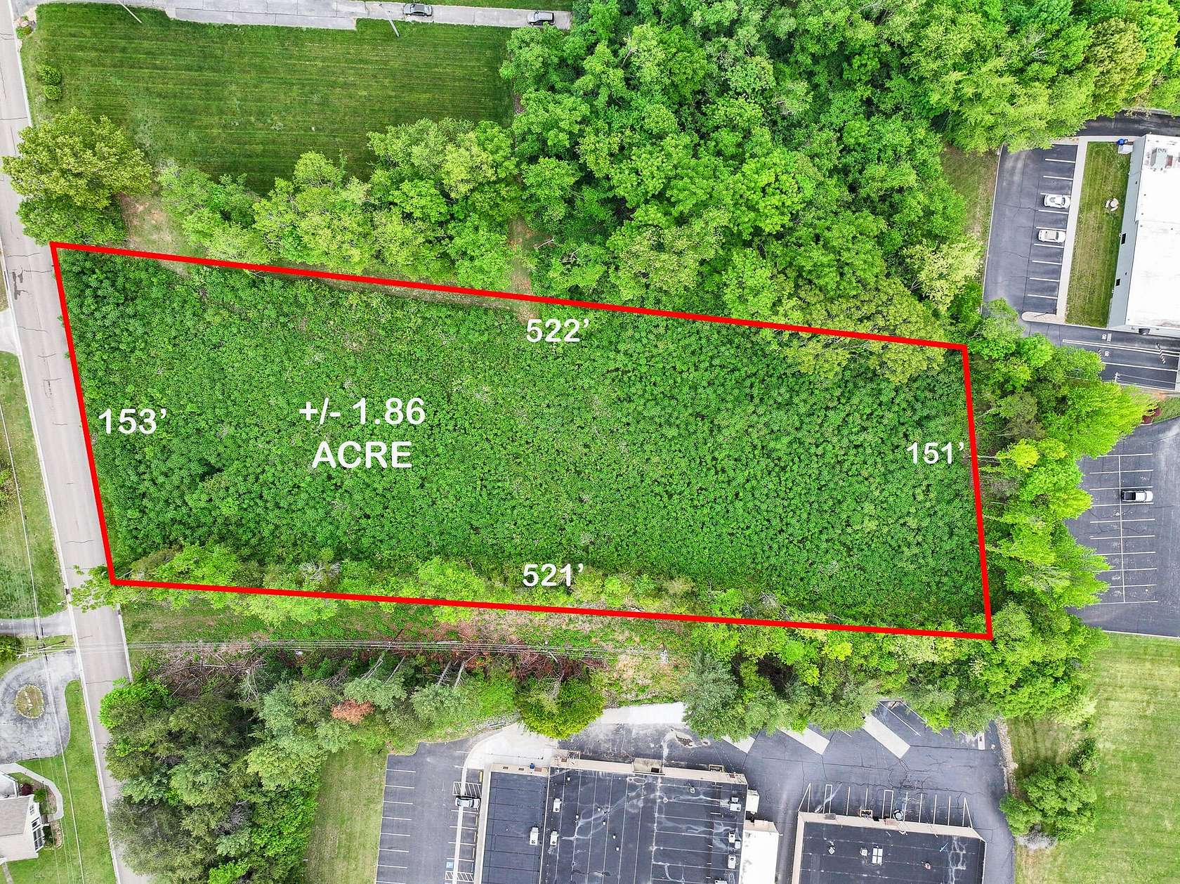 1.86 Acres of Commercial Land for Sale in Morristown, Tennessee