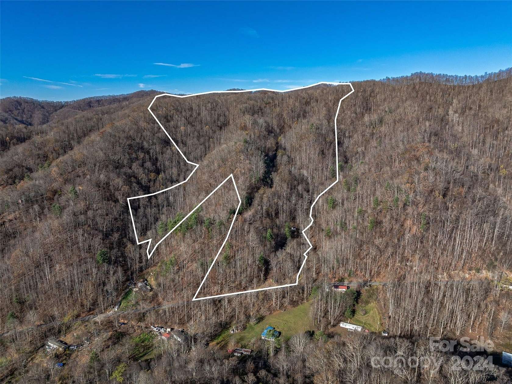 46.48 Acres of Recreational Land for Sale in Marshall, North Carolina