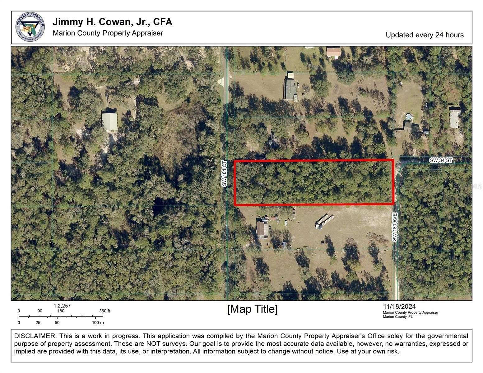 2.24 Acres of Land for Sale in Dunnellon, Florida