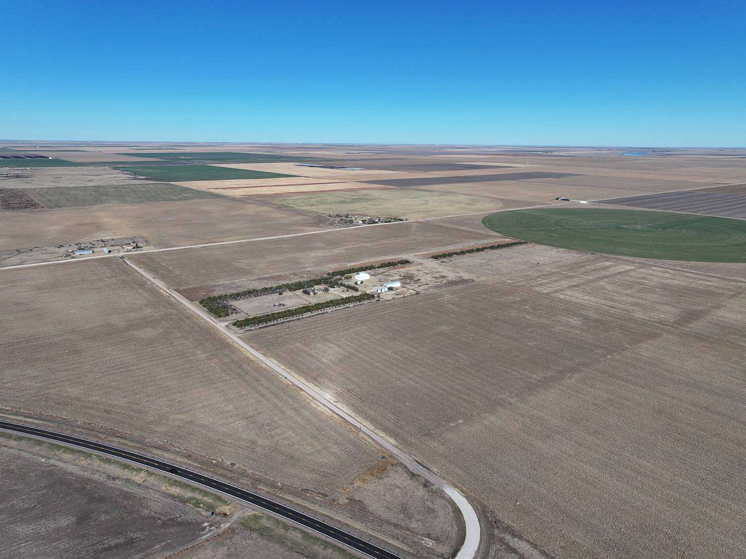 40.49 Acres of Agricultural Land with Home for Sale in Scott City, Kansas