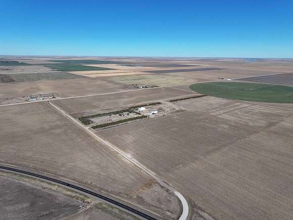 40.5 Acres of Agricultural Land with Home for Sale in Scott City, Kansas