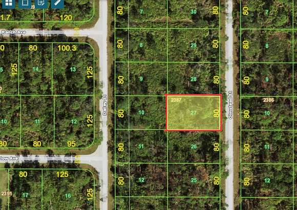 0.23 Acres of Land for Sale in Port Charlotte, Florida