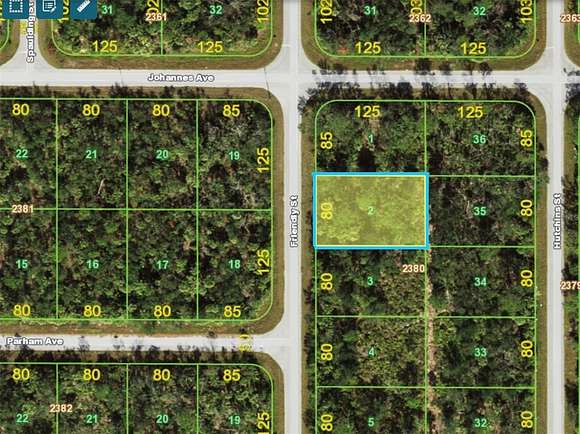 0.23 Acres of Residential Land for Sale in Port Charlotte, Florida