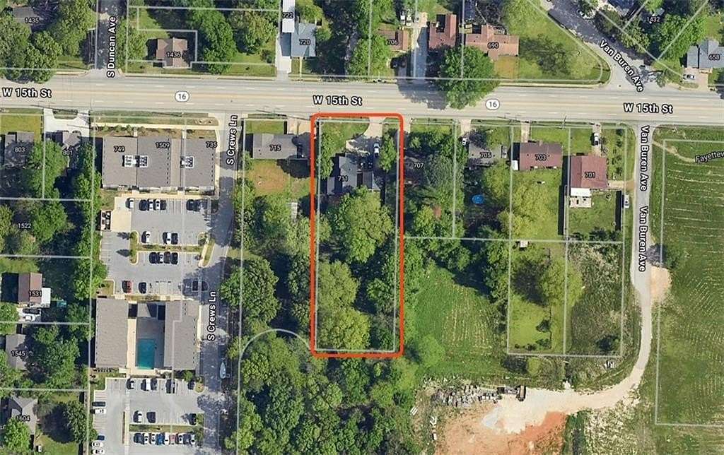 0.709 Acres of Residential Land for Sale in Fayetteville, Arkansas