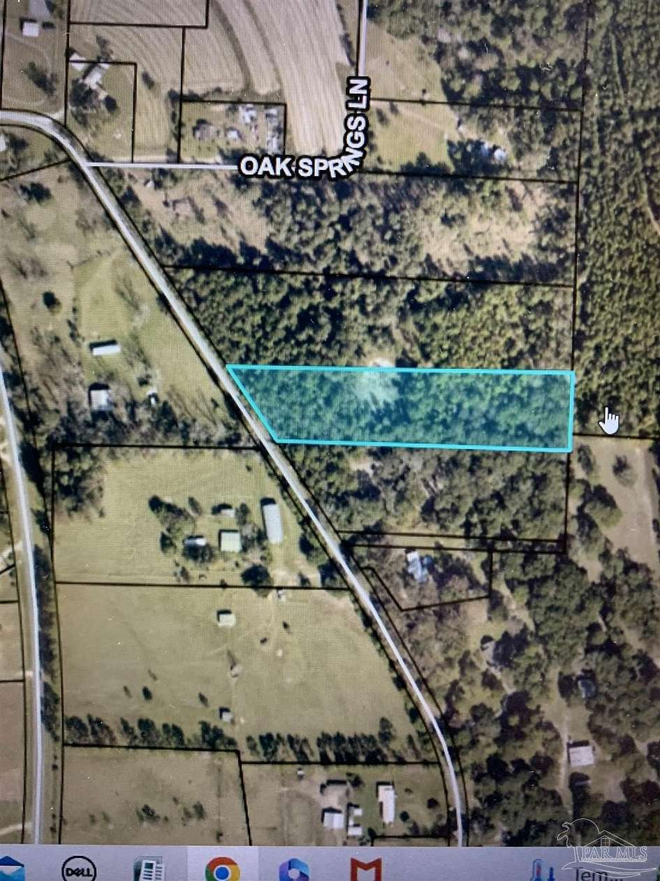 3.7 Acres of Land for Sale in Jay, Florida