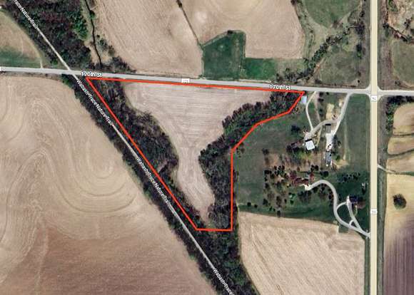 13.29 Acres of Recreational Land for Sale in Shenandoah, Iowa