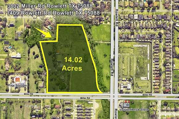 20 Acres of Agricultural Land for Sale in Rowlett, Texas