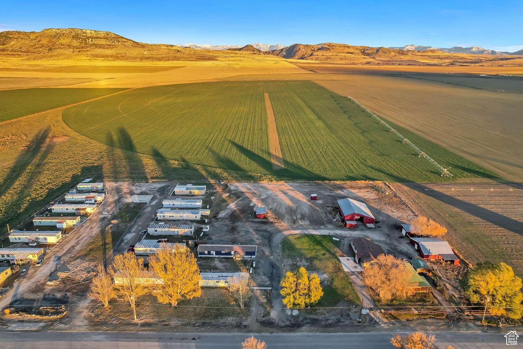 6.5 Acres of Residential Land with Home for Sale in Fielding, Utah