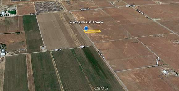 1.25 Acres of Land for Sale in Lancaster, California