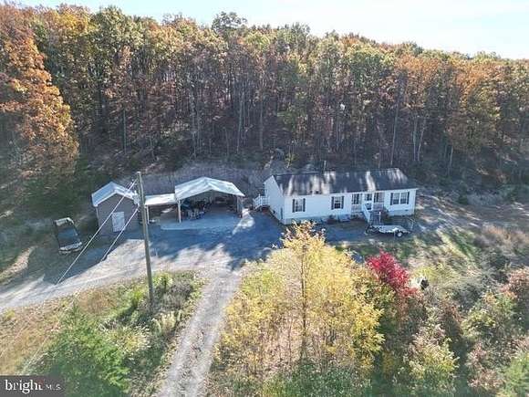 5.04 Acres of Residential Land with Home for Sale in Augusta, West Virginia