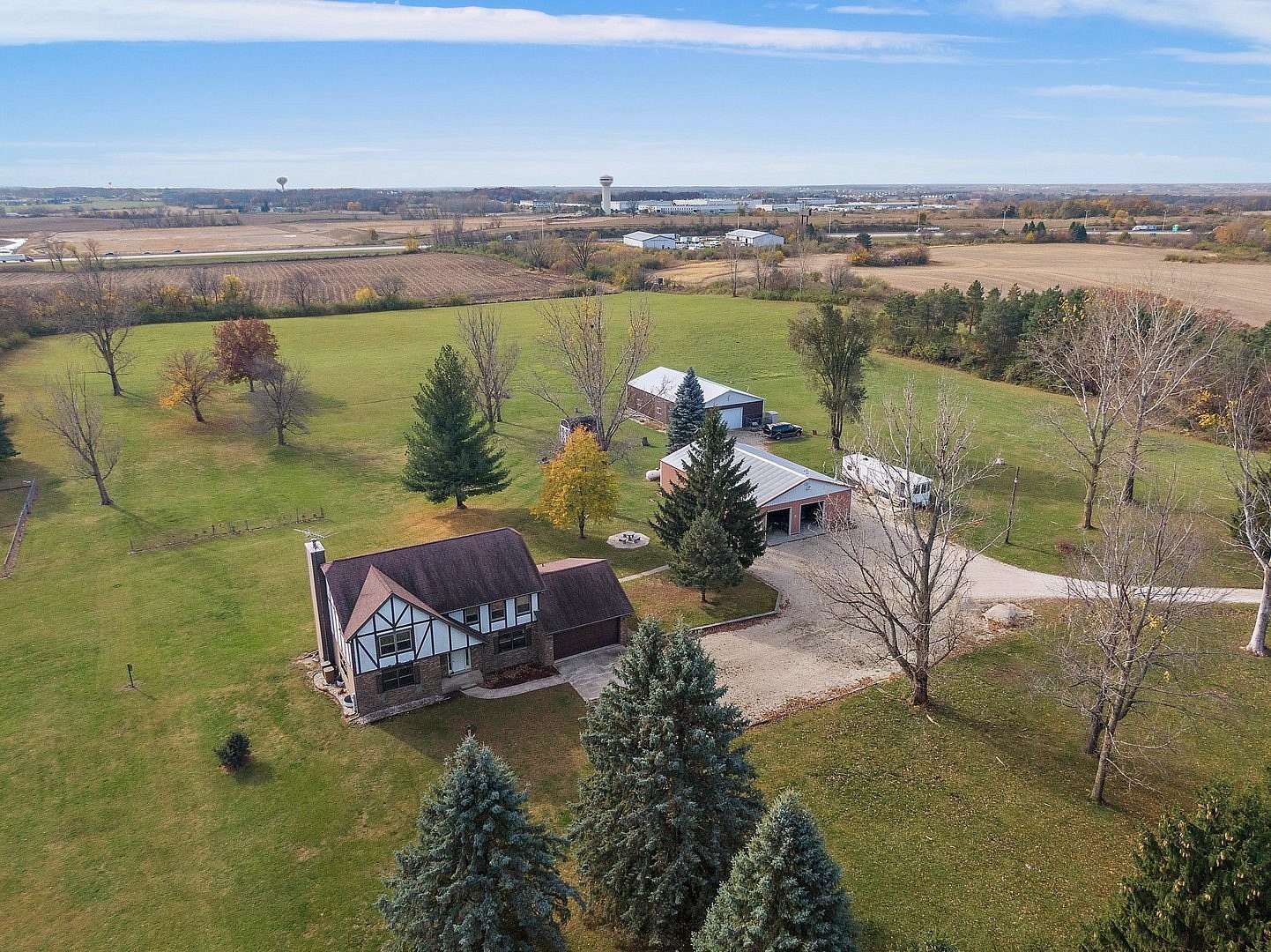 20 Acres of Land with Home for Sale in Hampshire, Illinois