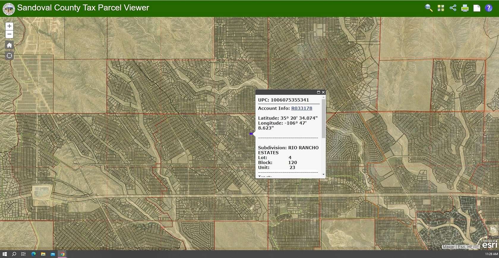 0.5 Acres of Land for Sale in Rio Rancho, New Mexico