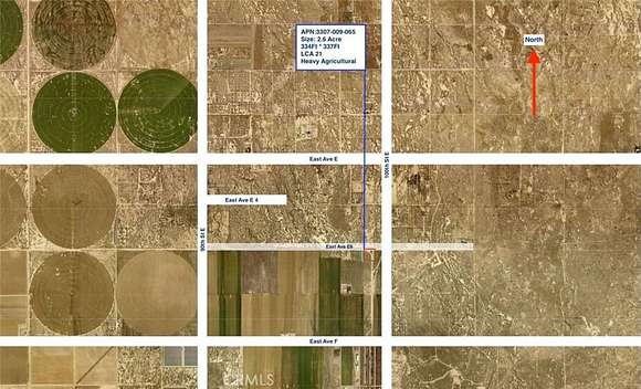 2.6 Acres of Land for Sale in Lancaster, California