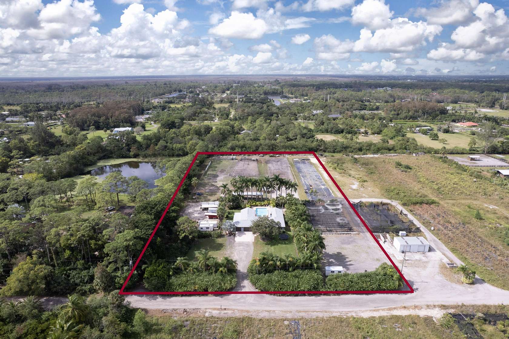 5.02 Acres of Land with Home for Sale in Wellington, Florida