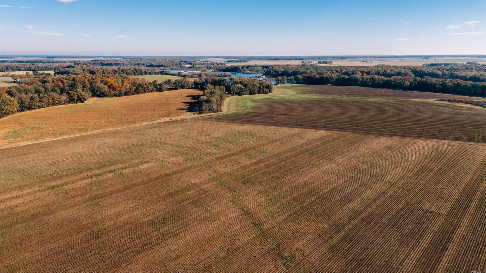 1,057.12 Acres of Recreational Land & Farm for Sale in Almyra, Arkansas