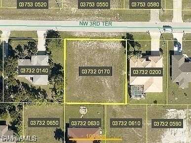 0.344 Acres of Residential Land for Sale in Cape Coral, Florida