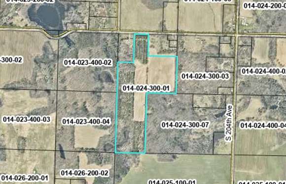 54 Acres of Recreational Land for Sale in Hesperia, Michigan