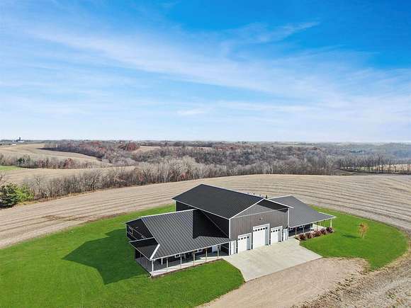 52.97 Acres of Agricultural Land with Home for Sale in Genoa City, Wisconsin