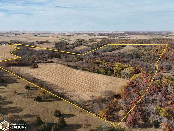 120.44 Acres of Recreational Land & Farm for Sale in Monticello, Iowa