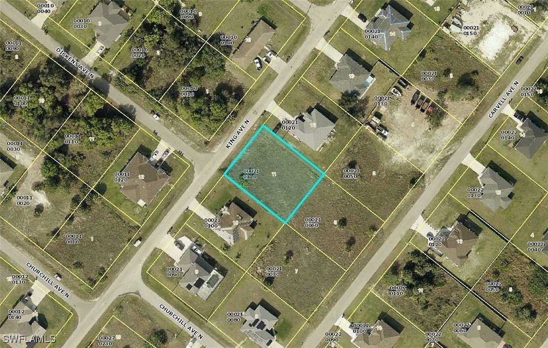 0.287 Acres of Residential Land for Sale in Lehigh Acres, Florida