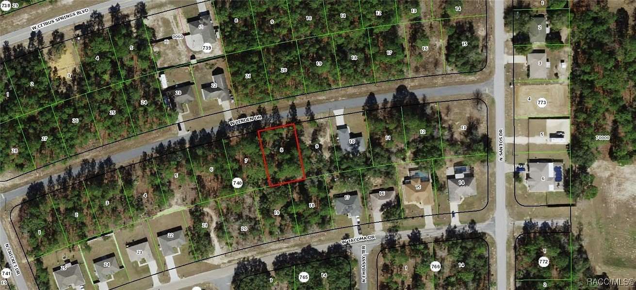 0.23 Acres of Land for Sale in Citrus Springs, Florida