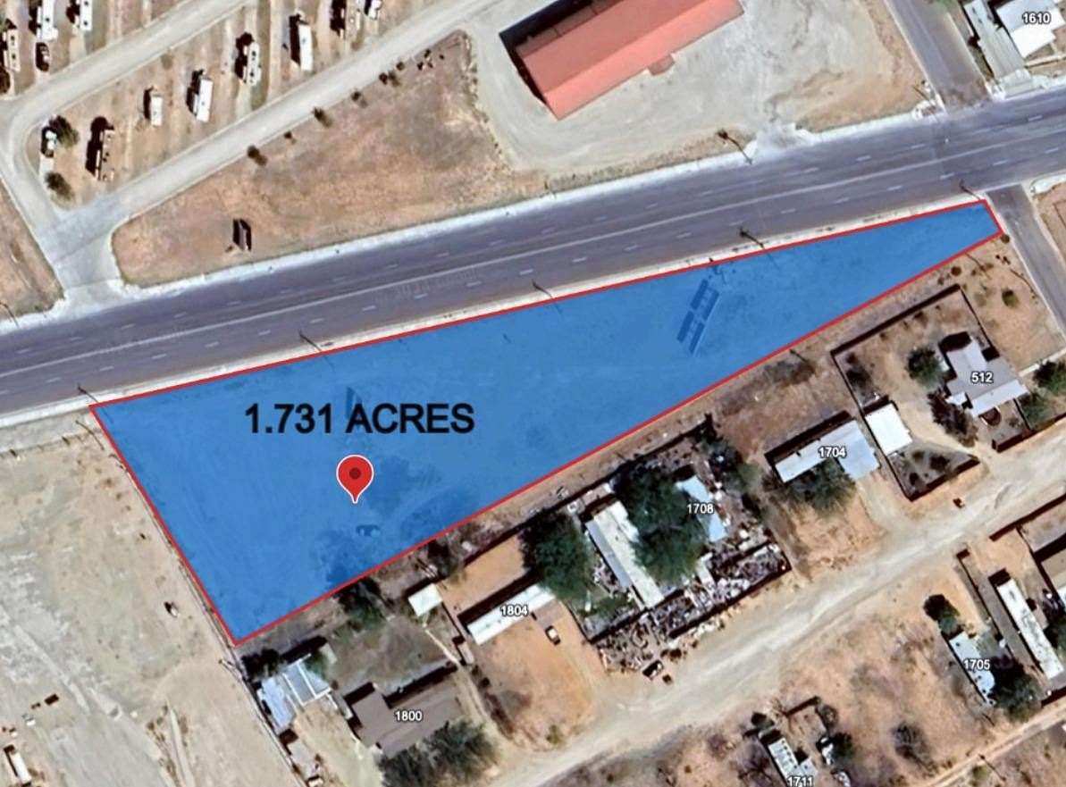 1.731 Acres of Land for Sale in Lamesa, Texas