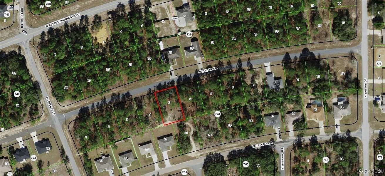 0.23 Acres of Land for Sale in Citrus Springs, Florida