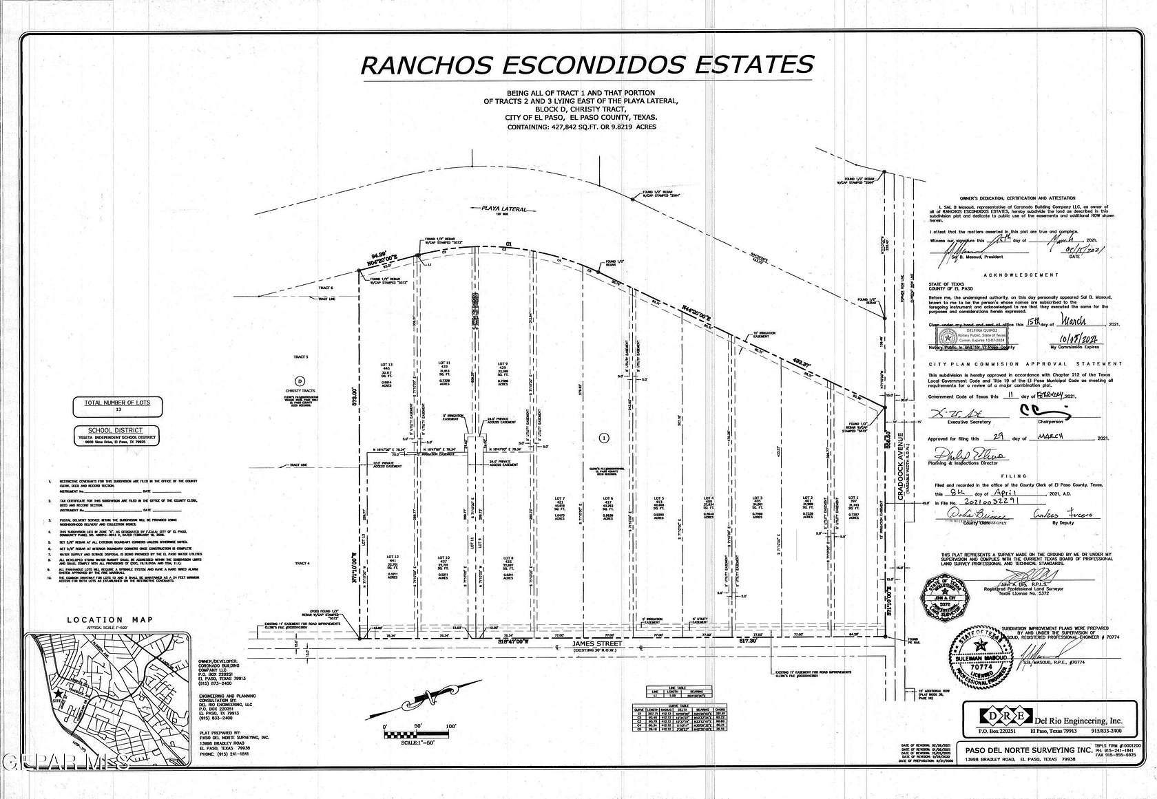 0.74 Acres of Residential Land for Sale in El Paso, Texas