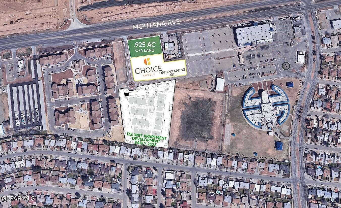 0.92 Acres of Commercial Land for Sale in El Paso, Texas