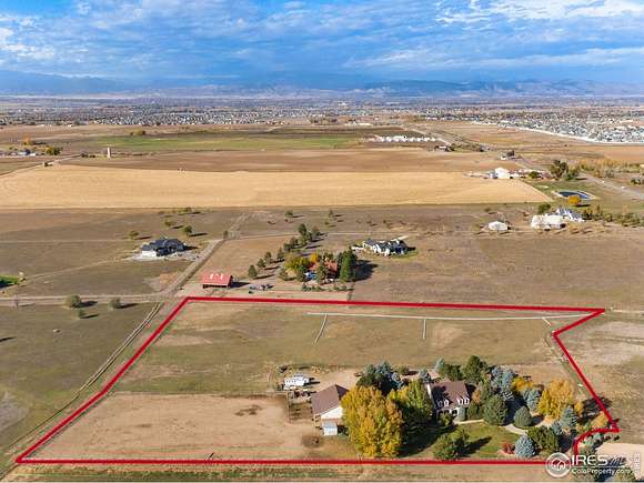 7.32 Acres of Land with Home for Sale in Windsor, Colorado