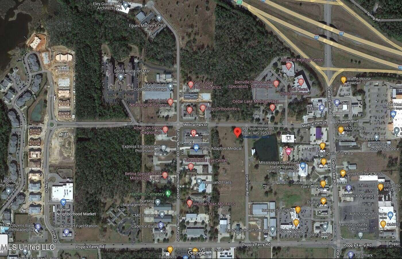 0.89 Acres of Commercial Land for Sale in Biloxi, Mississippi