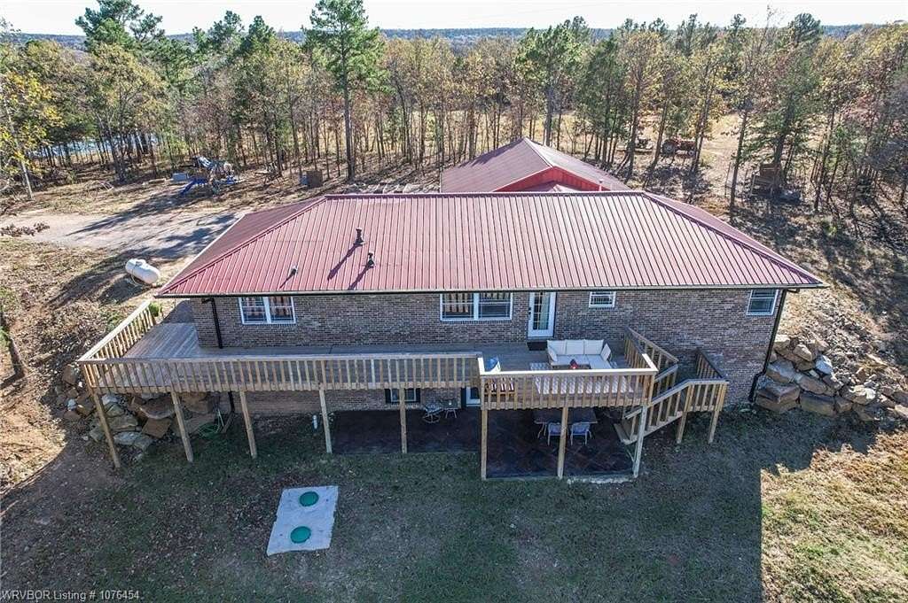 6.9 Acres of Residential Land with Home for Sale in Greenwood, Arkansas