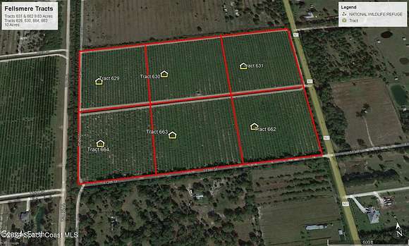 10 Acres of Land for Sale in Fellsmere, Florida