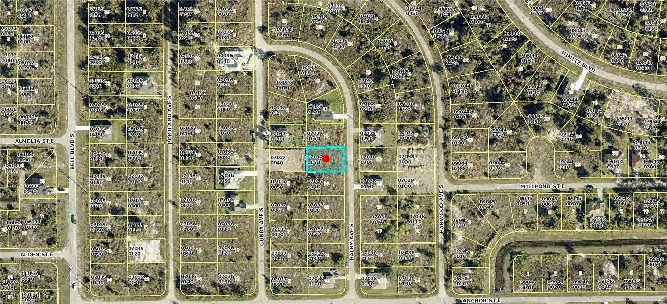 0.23 Acres of Residential Land for Sale in Lehigh Acres, Florida