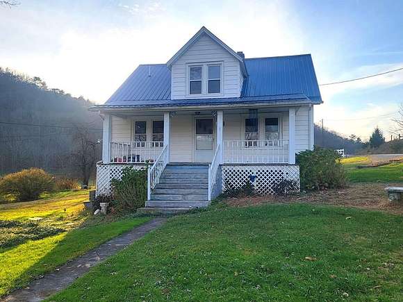 4.83 Acres of Residential Land with Home for Sale in Peterstown, West Virginia